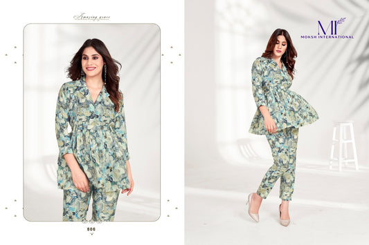 806 Milky Vol 1 Moksh Co Ord Set