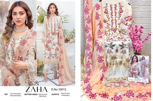 10013 Zaha Pakistani Salwar Suits