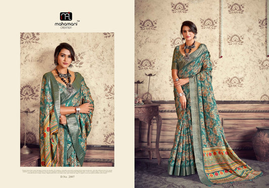 2007 Kangan Vol 2 Mahamani Creation Sarees