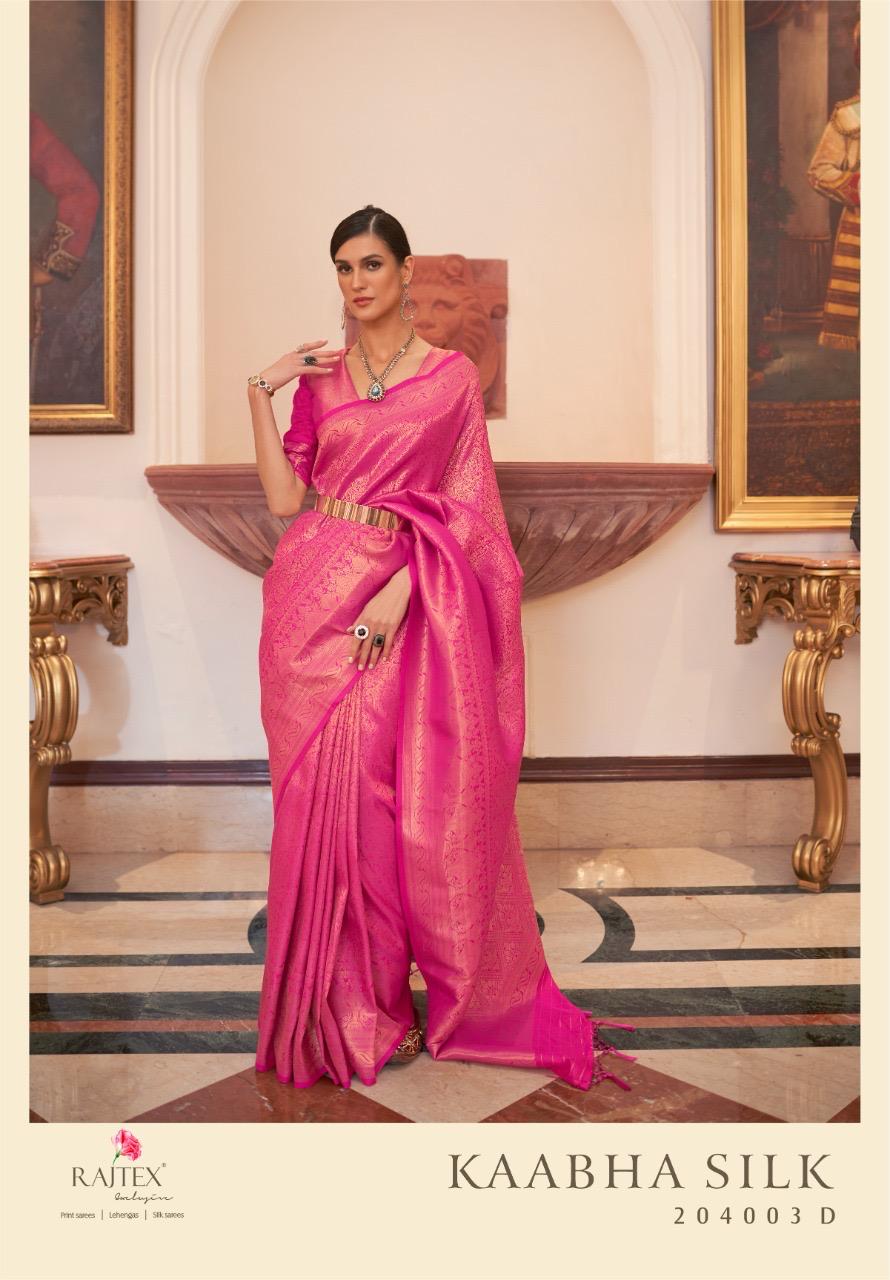 204003D Kaabha Silk Rajtex Sarees
