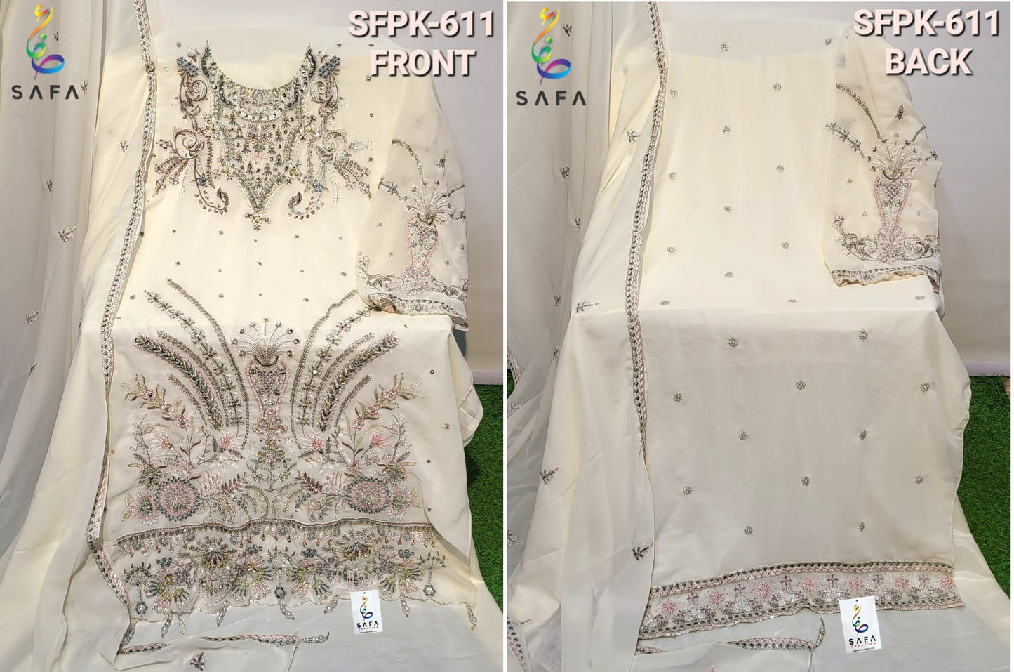 611 Safa Creation Pakistani Salwar Suits