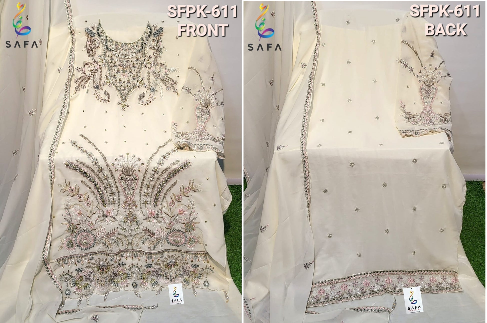 611 Safa Creation Pakistani Salwar Suits