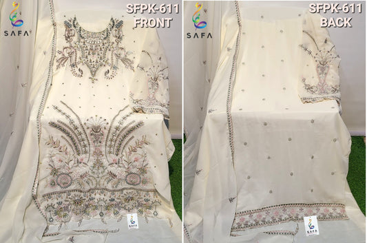 611 Safa Creation Pakistani Salwar Suits