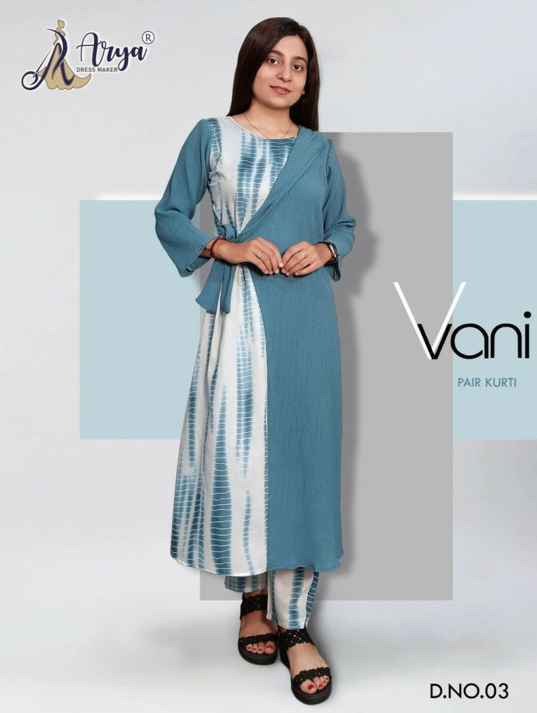 03 Vani Adm Kurti Pant Set