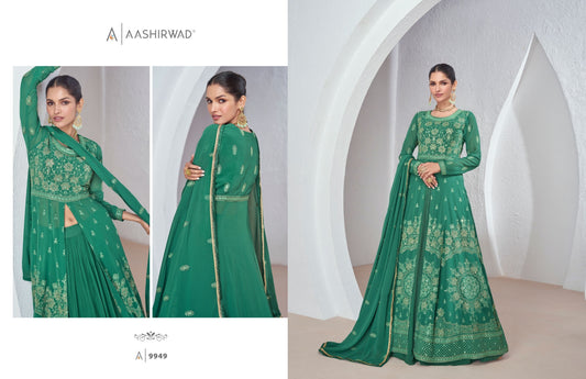 9849 Sabina Aashirwad Creation Readymade Suits