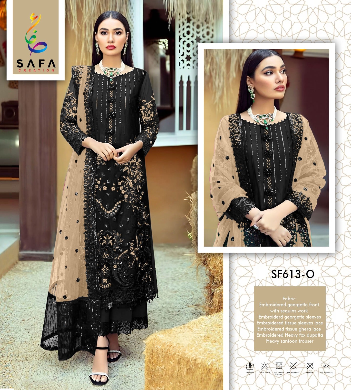 613O Safa Creation Pakistani Salwar Suits