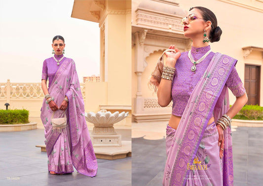 10229 Pushpvatika Trirath Sarees