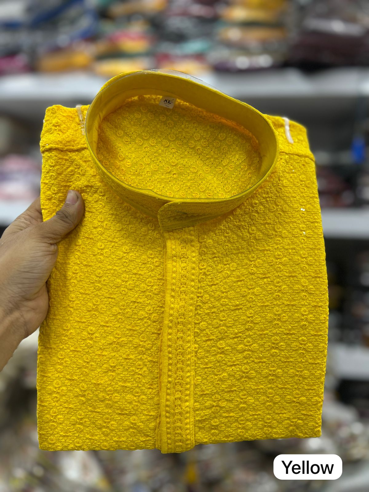 Mewaadi Sardar Desi Boys Yellow Bluehills Mens Kurta