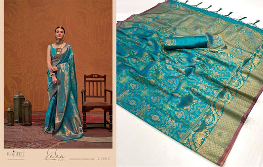 21002 Kalaa Ruby Rajbeer Sarees