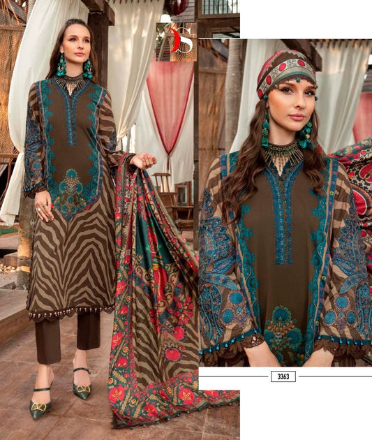 3363 Deepsy Pure Cotton Pakistani Salwar Suits