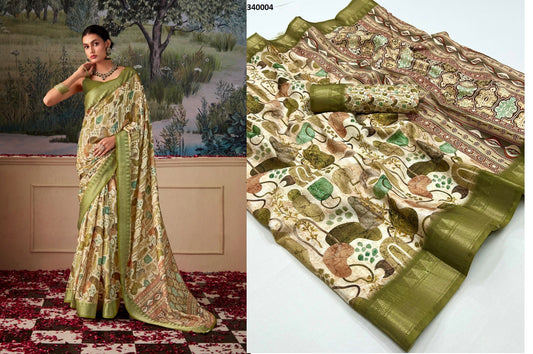 340004 Shimoni Silk Rajpath Handloom Sarees