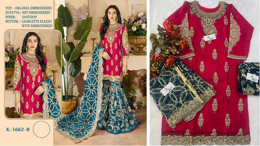 K-1662 Shree Fabs Pakistani Salwar Suits