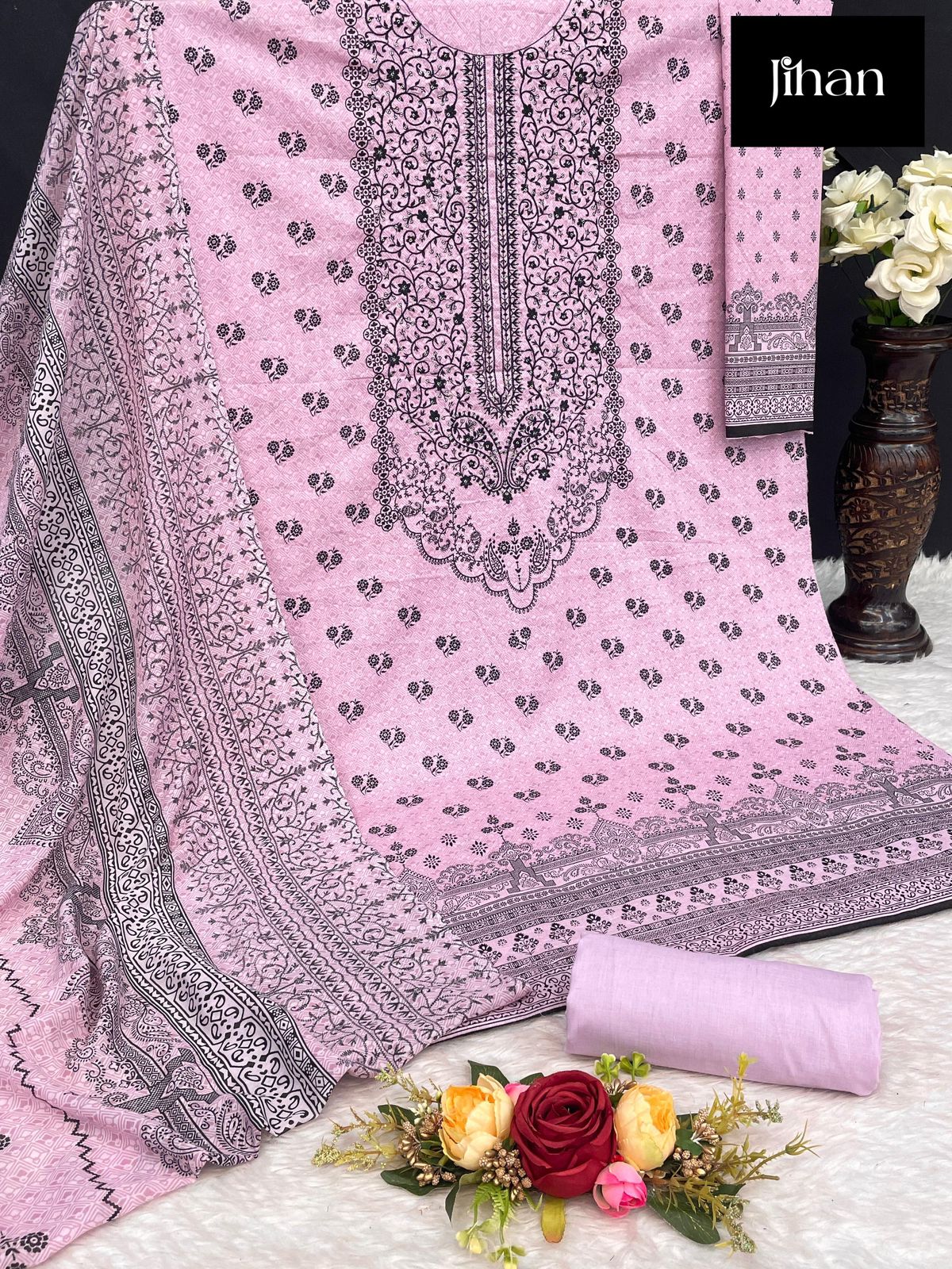 3410B Jihan Pure Lawn Pakistani Salwar Suits