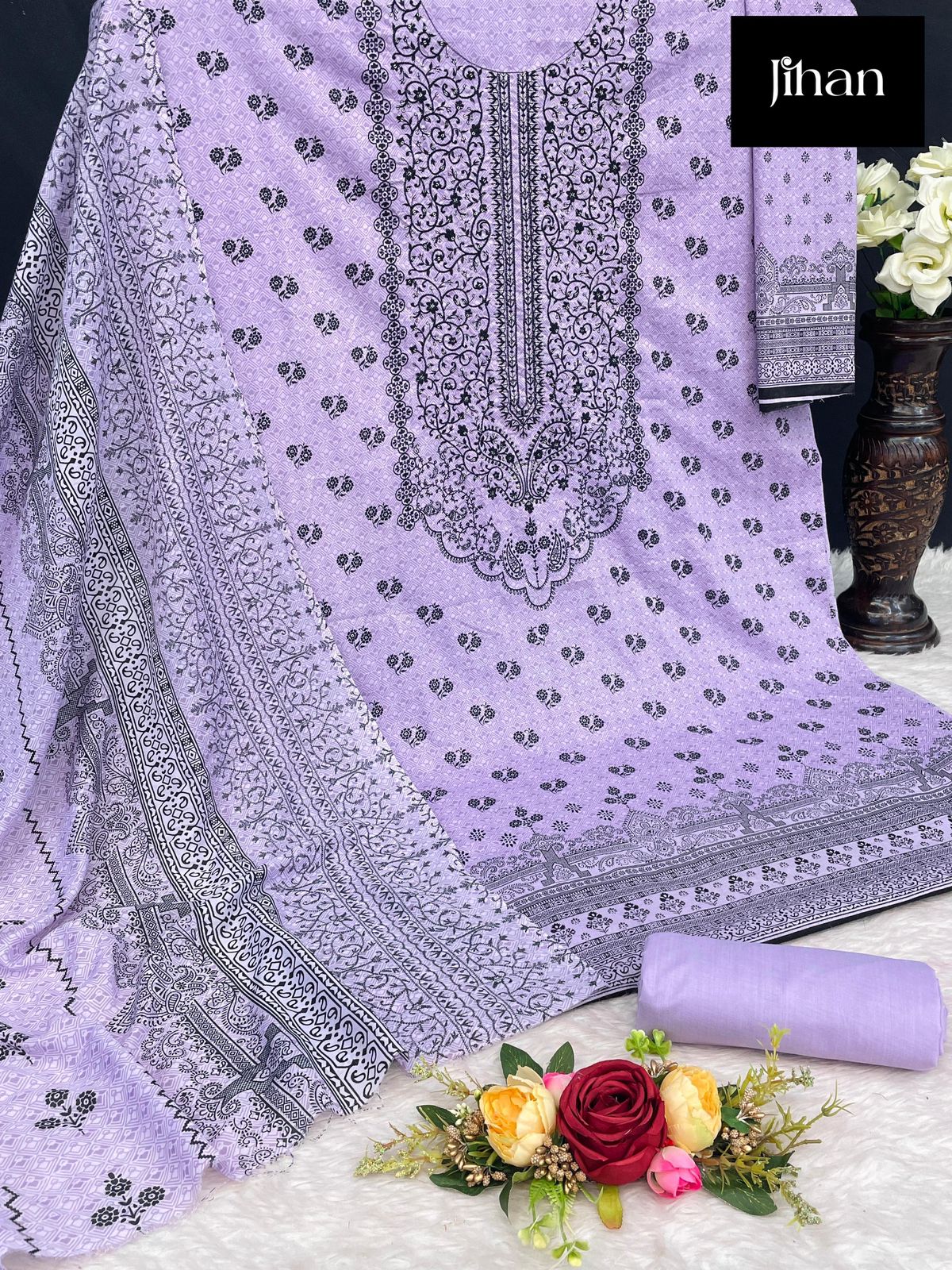 3410C Jihan Pure Lawn Pakistani Salwar Suits