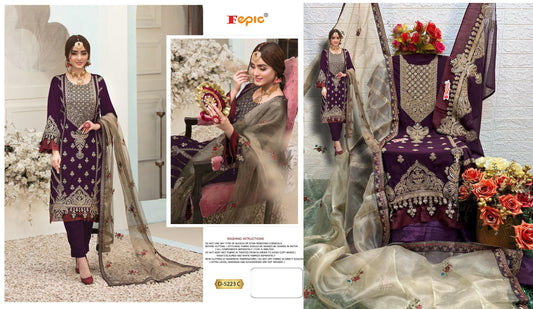 D-5223-C Fepic Pakistani Salwar Suits