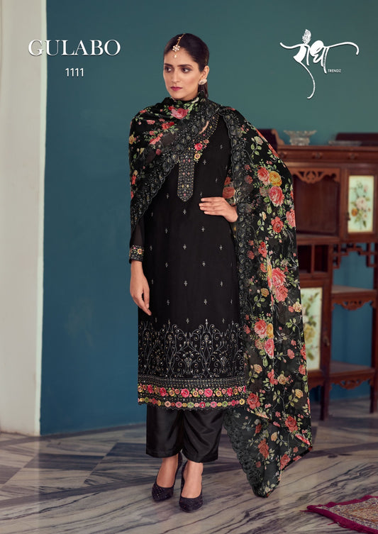 1111 Gulabo Radha Unstitched Suits