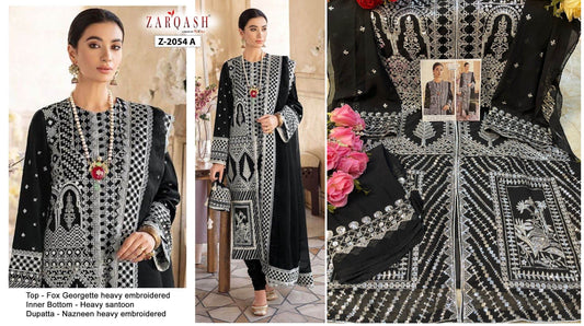 Z-2054A Zarqash Pakistani Salwar Suits