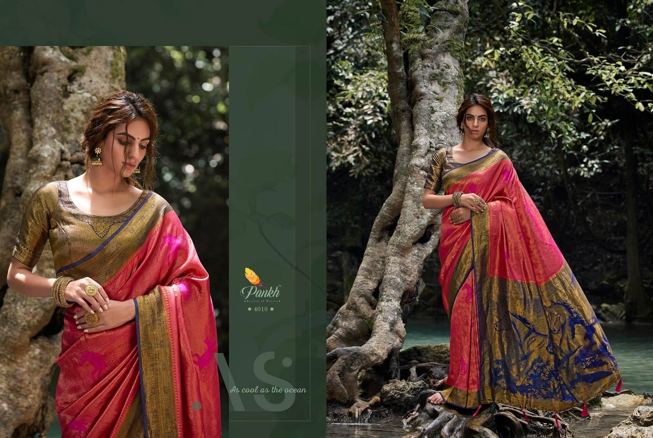 4010 Parampara Vol 4 Pankh Sarees