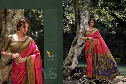 4010 Parampara Vol 4 Pankh Sarees