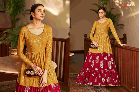 4703 Flory Vol 18 Shubhkala One Piece
