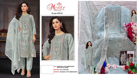 476C Motifz Pakistani Salwar Suits