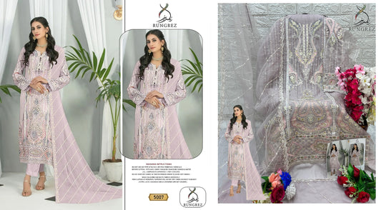 5007 Rungrez Pakistani Salwar Suits