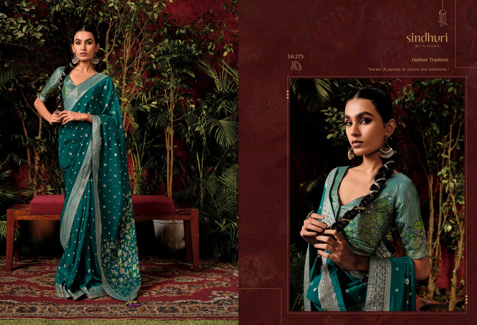 273 Anokhi Sindhuri Sarees
