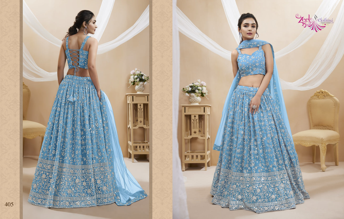 405 Ruhana Vol 1 Zeel Lehenga Choli