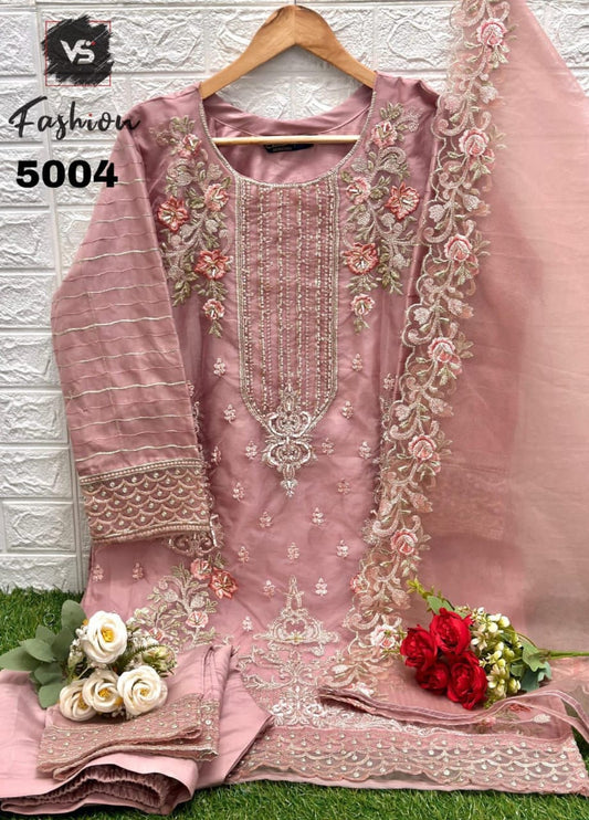 5004 Pink Vs Fashion Pakistani Readymade Suits