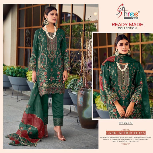 1076G Shree Fabs Pakistani Readymade Suits