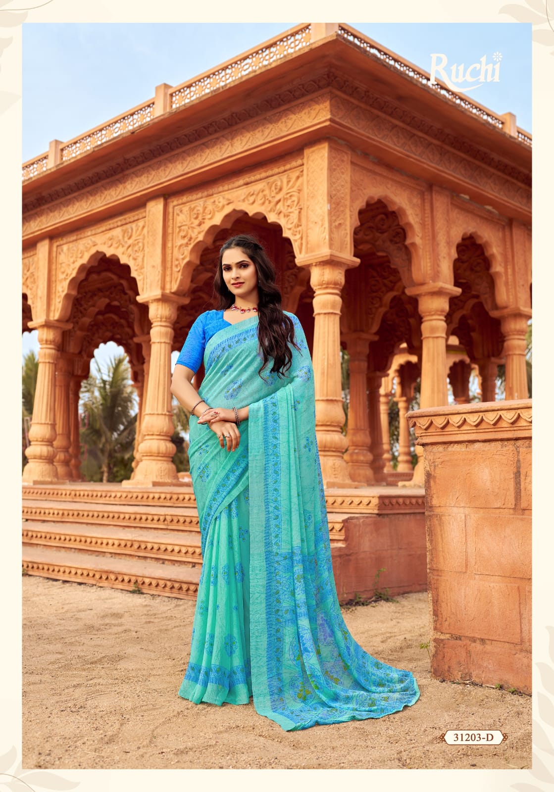 31203D Vol 151 Ruchi Sarees