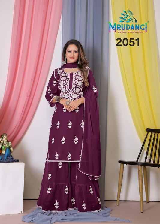 2051 Noor Vol 2 Mrudangi Readymade Suits