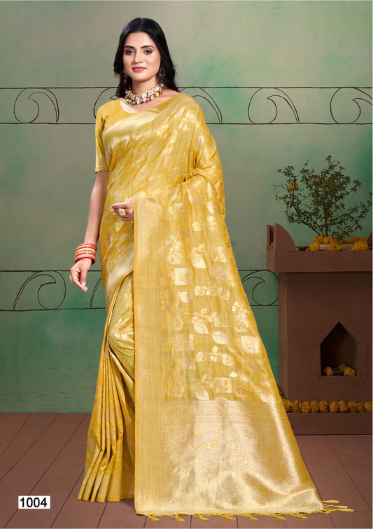 1004 Anubhuti Silk Vol 3 Bunawat Sarees
