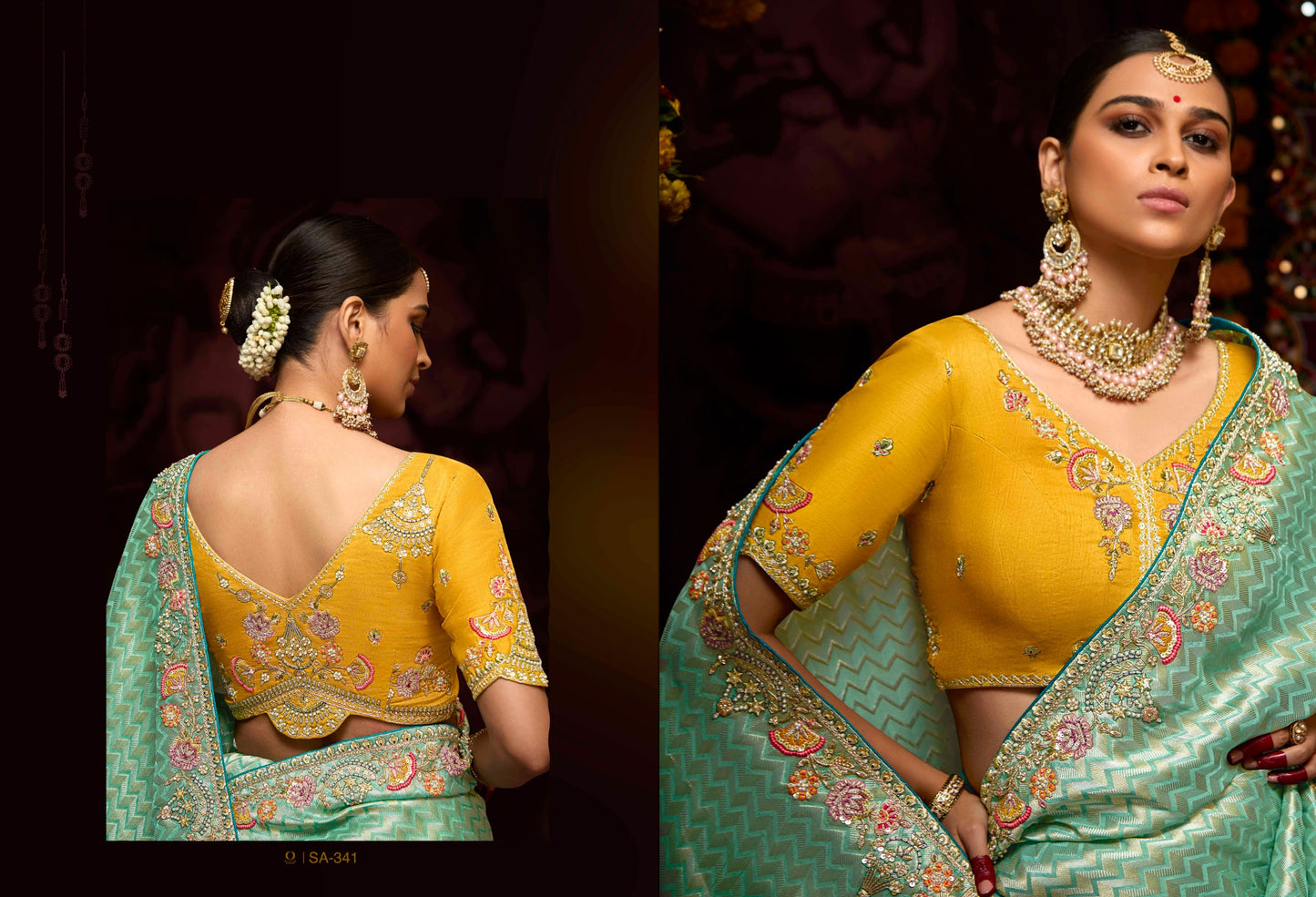 341 Prasang Kimora Sindhuri Kanjivaram Sarees