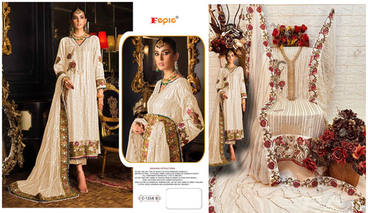C-1358-B Fepic Pakistani Salwar Suits