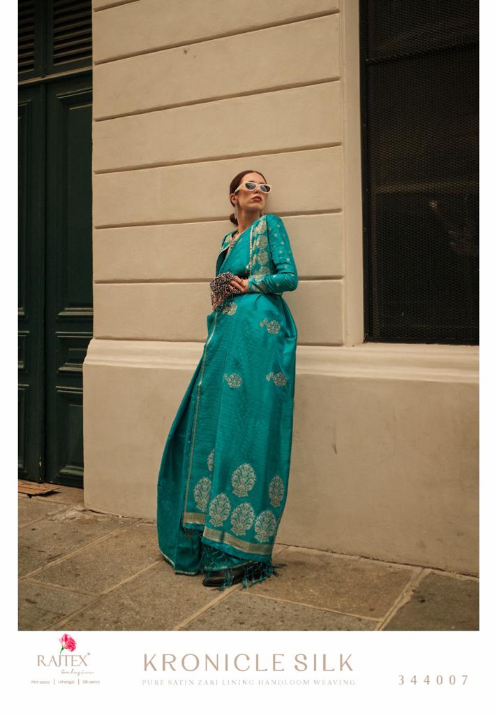 344007 Kronicle Rajtex Silk Sarees