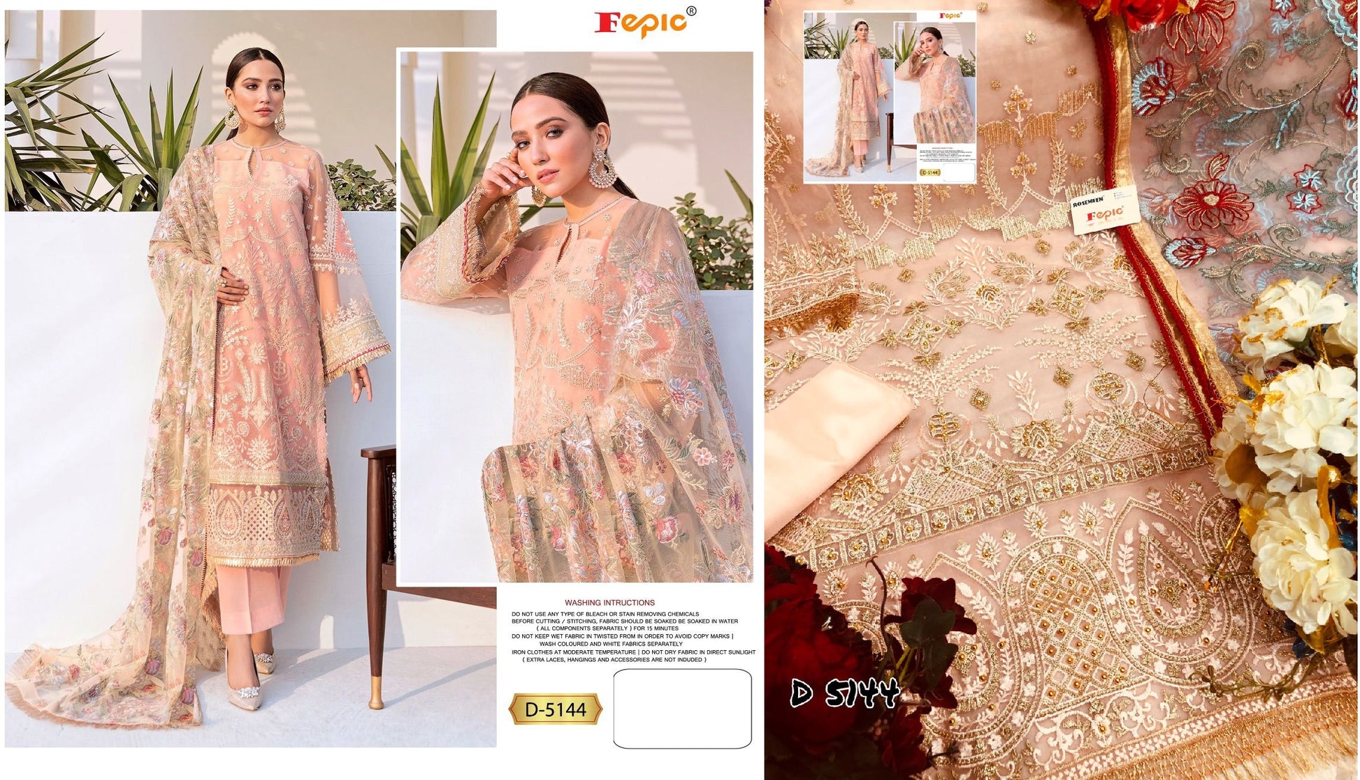 D-5144 Fepic Pakistani Salwar Suits