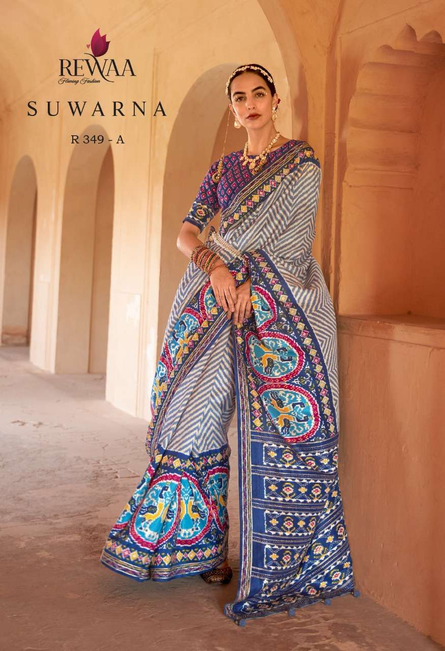 349A Suwarna Rewaa Silk Sarees