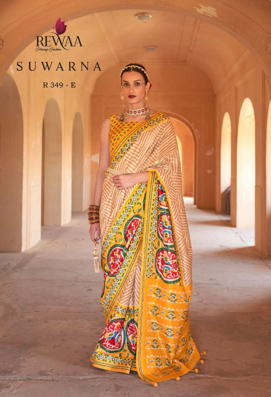 349E Suwarna Rewaa Silk Sarees