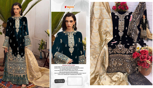 V-17016C Fepic Pakistani Salwar Suits