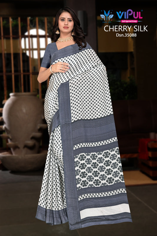 35088 Vipul Crape Sarees