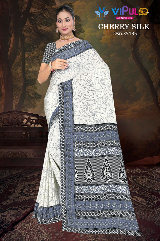 35135 Vipul Crape Sarees