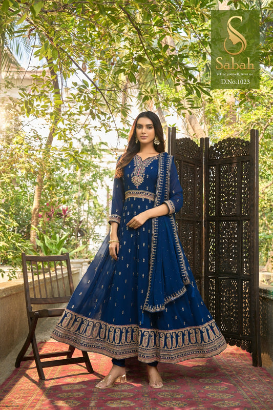 1023 Sabah Pakistani Salwar Suits