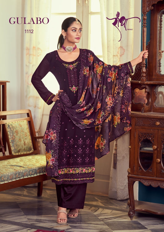 1112 Gulabo Radha Unstitched Suits