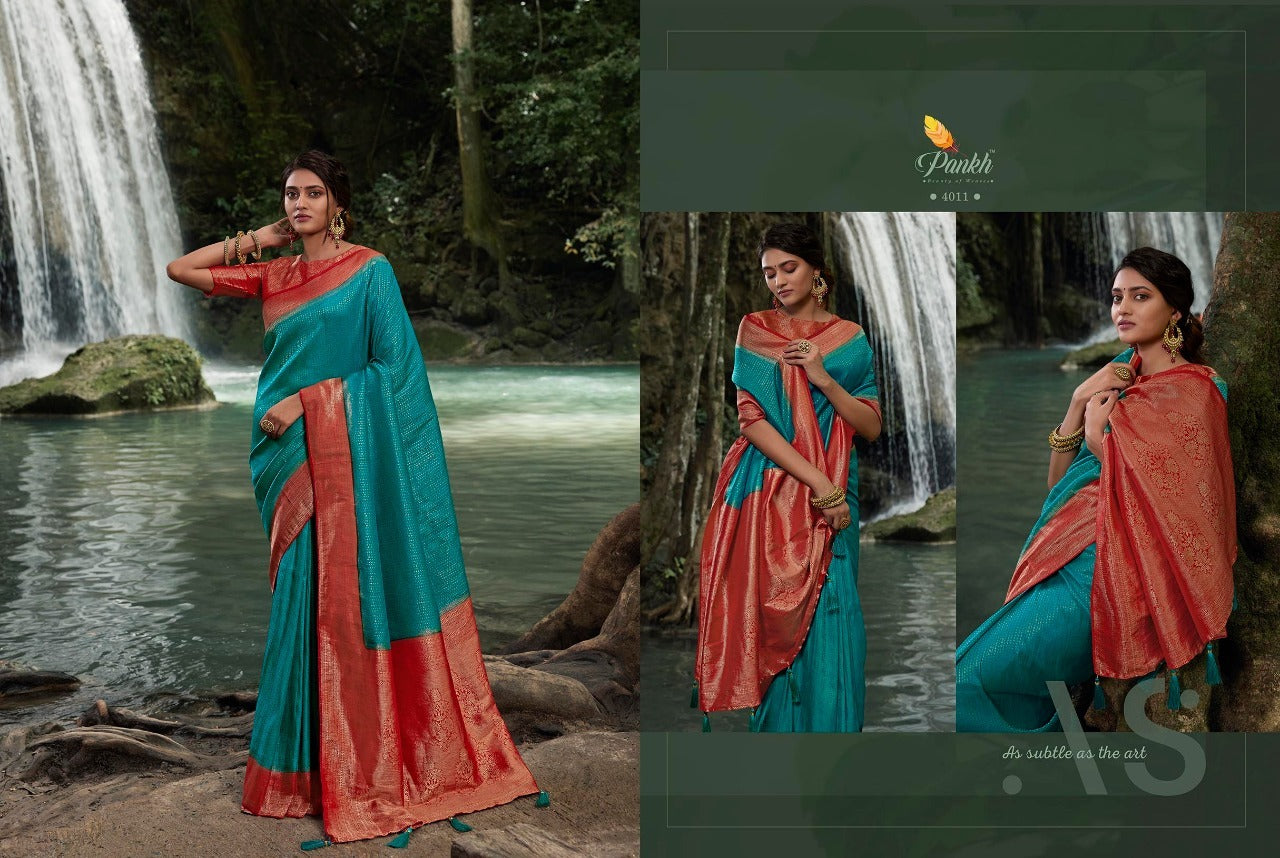 4011 Parampara Vol 4 Pankh Sarees