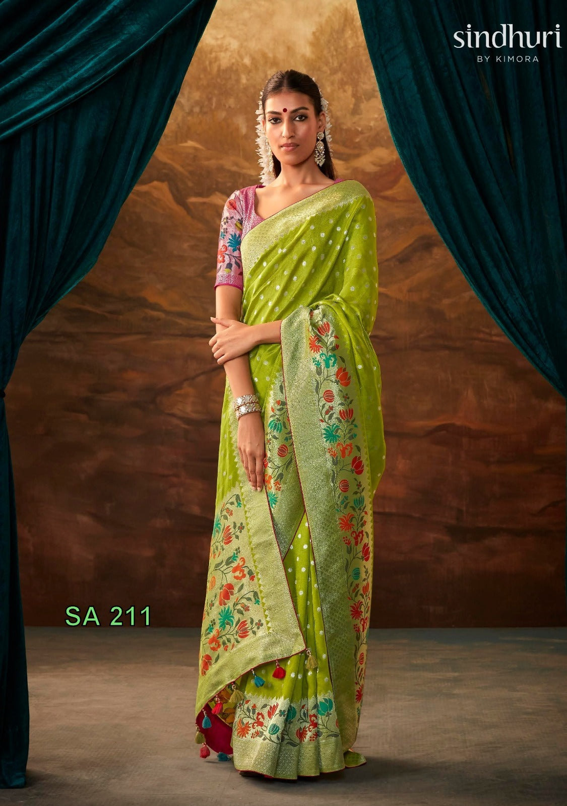 211 Sakhi Sindhuri Sarees