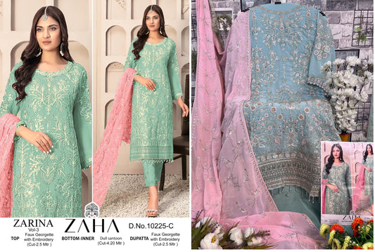 10225C Zaha Pakistani Salwar Suits