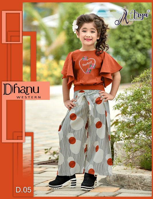 05 Dhanu Adm Girls Western Dress