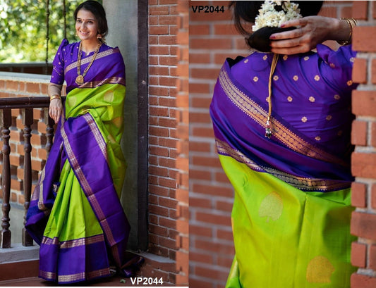 2044 Fashion Berry Sarees