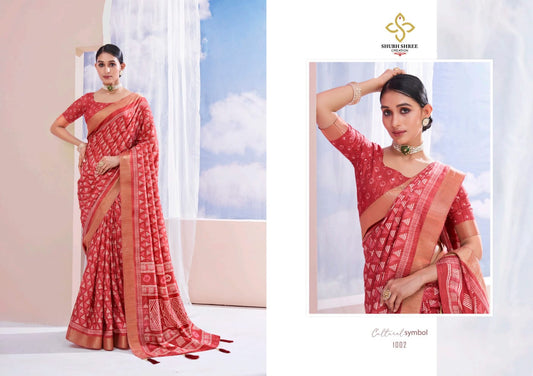 1002 Barffi Shubh Shree Sarees